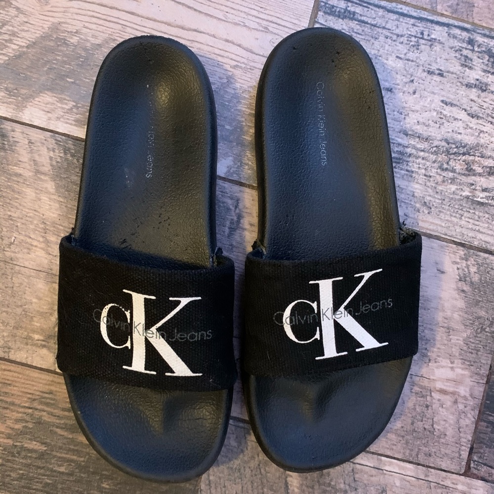 Real Calvin Klein slides
